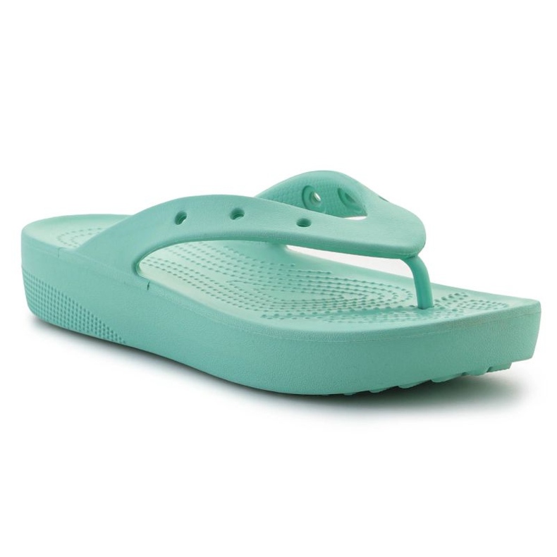 Flip-flops crocs classic plath flip oxigén 207714-3ug zöld