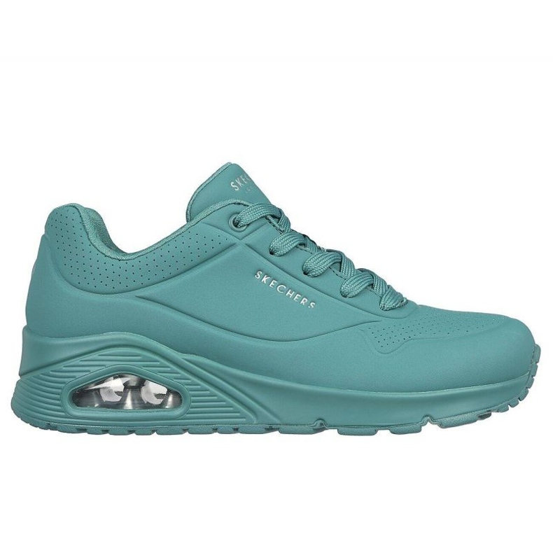 SKECHERS UNO állvány a levegőn 73690-teal cipő zöld SKECHERS UNO állvány a levegőn 73690-teal cipő zöld