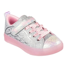 Skechers S Lights Twinke Sparks Heather Magic 314703l-Gypk cipő ezüst