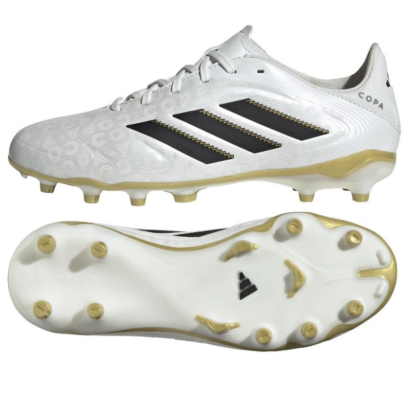Adidas Copa Pure III Liga FG/Mg JR2887 labdarúgó cipő fehér
