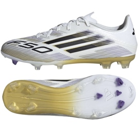 Adidas F50 Liga FG/MG JI0005 labdarúgó cipő fehér