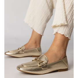 Arany balerinák, elegáns, díszes nők aranysárga