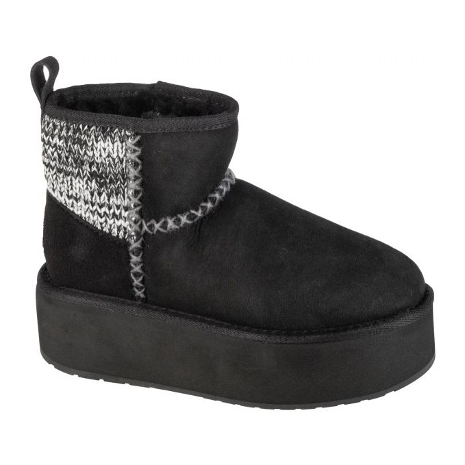 EMU Australia Stinger Knit Flatform W13143-blhet cipő fekete