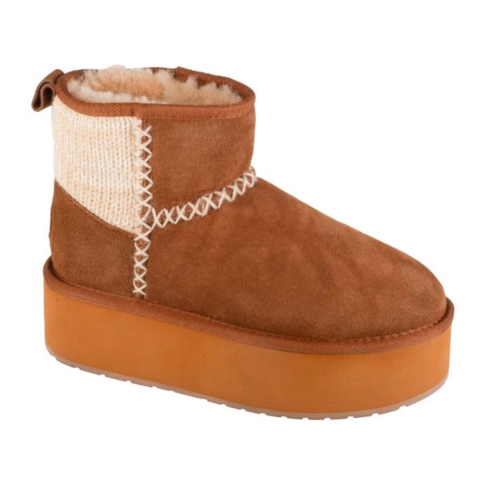 EMU Australia Stinger Knit Flatform W13143-CHES barna