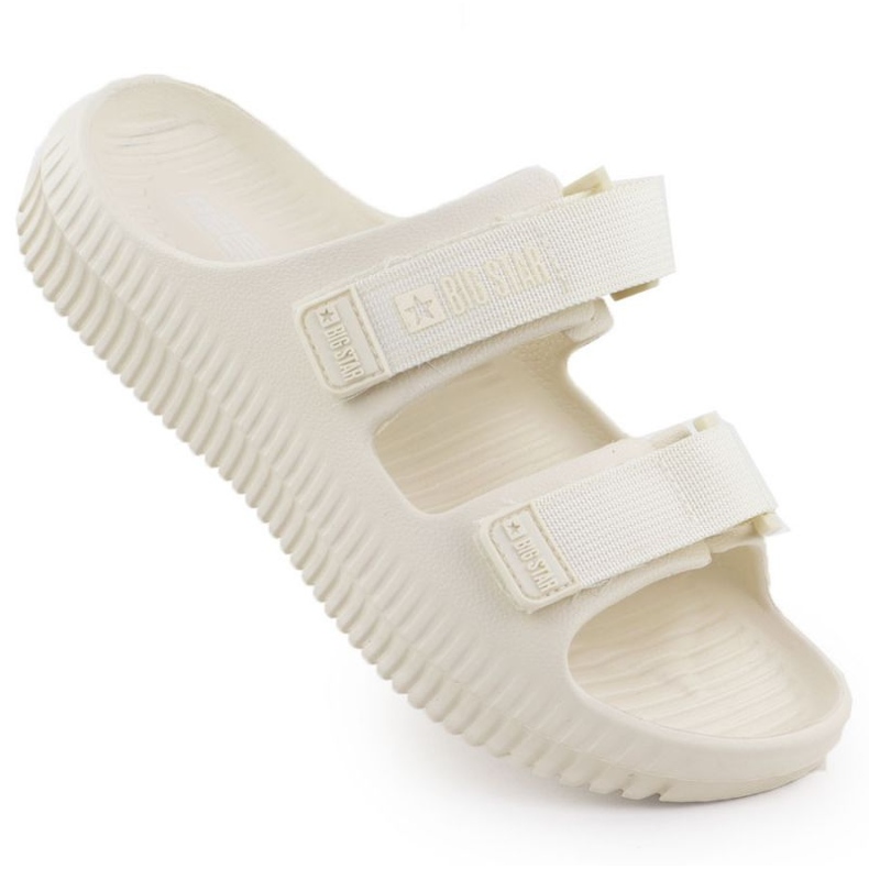 Big Star RR274A529 flip -flops bézs