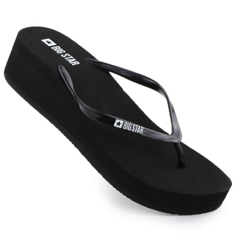 Big Star RR274A577 flip -flops fekete