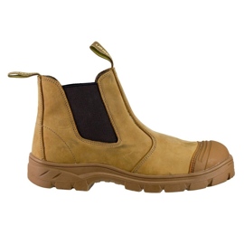 URGENT Férfi jodhpur csizma biztonságos sürgős 129s1 teve barna