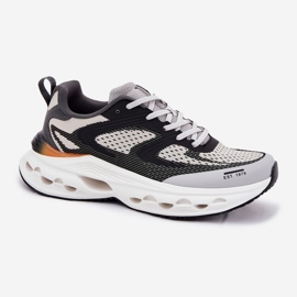 Férfi sportcipő az RR174023 Big Star-on Hi-Polish System Platformon szürke