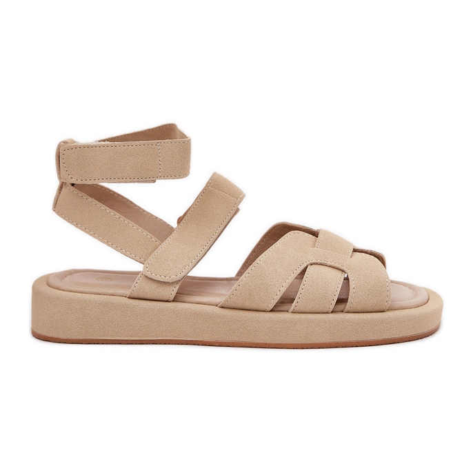 Női szandál bézssel