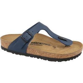 Birkenstock Gizeh japán 143621 kék
