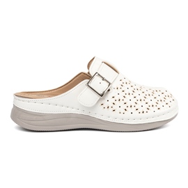 Seastar Fehér papucs teljes orrával és csatával