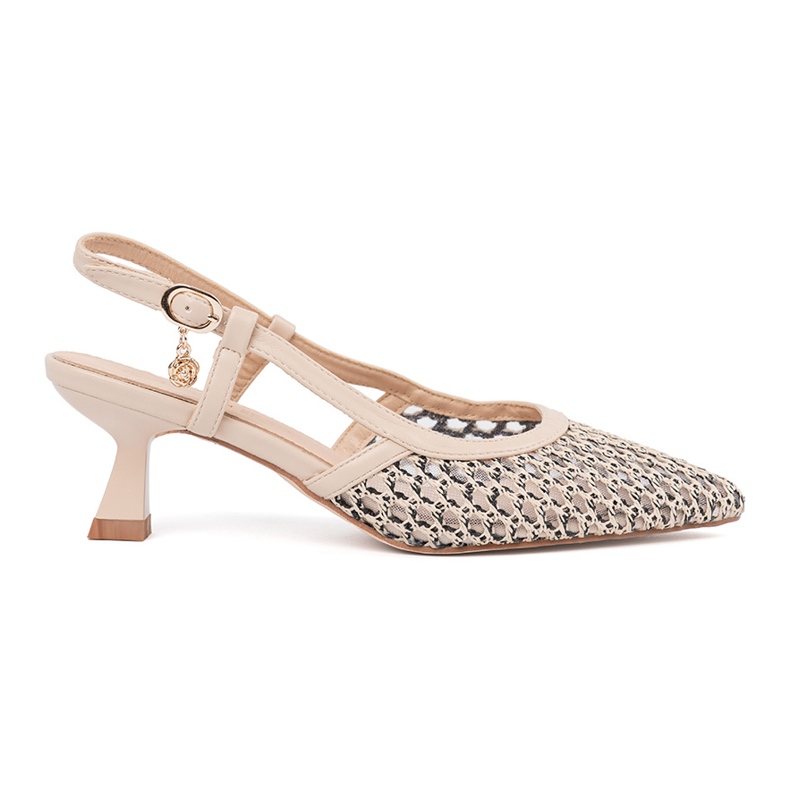 Goodin Alacsony, nyitott nyitott szivattyúk bézs