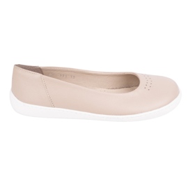 Olivier A mezítláb női minimalista szivattyúk 1771pol mini beige -t csúsztak bézs