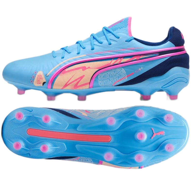 Puma King Ultimate Vol. FG/AG 108069-01 futballcipő kék