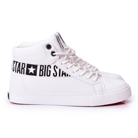 Férfi cipők Low Big Star High White EE174340 fehér