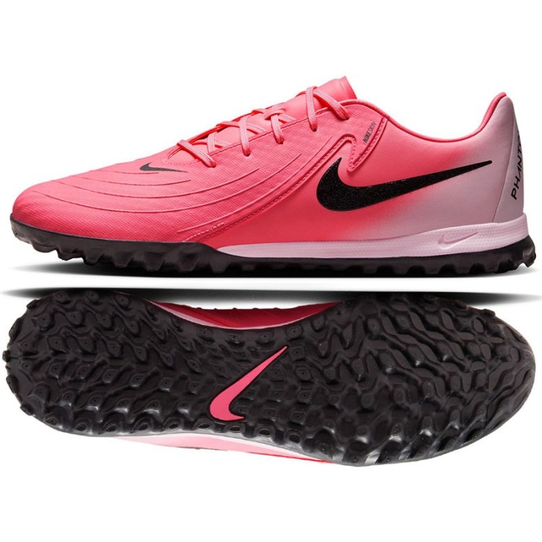 Nike Phantom GX II Academy FJ2577-600 labdarúgó cipő piros Nike Phantom GX II Academy FJ2577-600 labdarúgó cipő piros