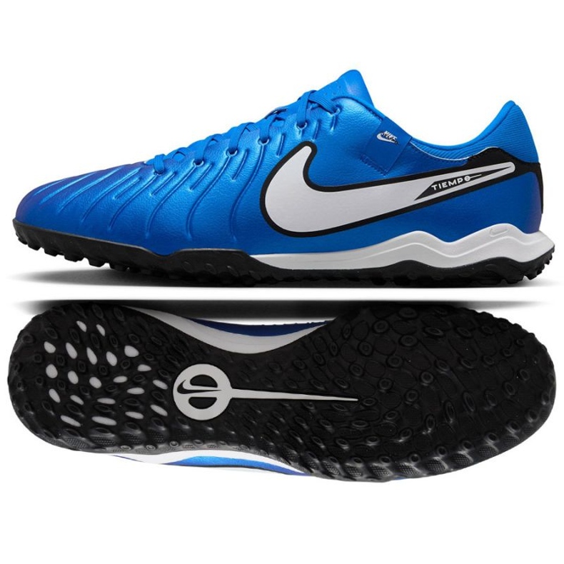 Nike Tiempo Legend 10 Akadémia TF DV4342-400 labdarúgó cipő kék Nike Tiempo Legend 10 Akadémia TF DV4342-400 labdarúgó cipő kék