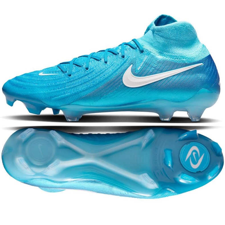 Nike Phantom Luna II Elite FG FJ2572-400 labdarúgó cipő kék Nike Phantom Luna II Elite FG FJ2572-400 labdarúgó cipő kék