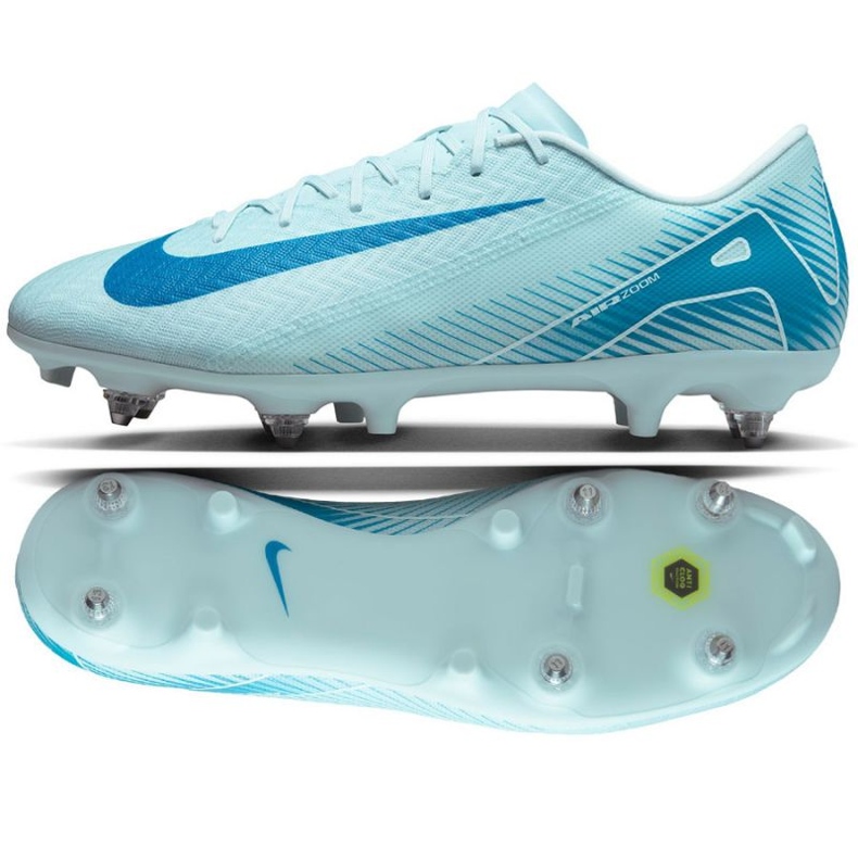 Nike Mercurial Vapor 16 Akadémia SG-Pro AC FQ8425-400 labdarúgó cipő kék