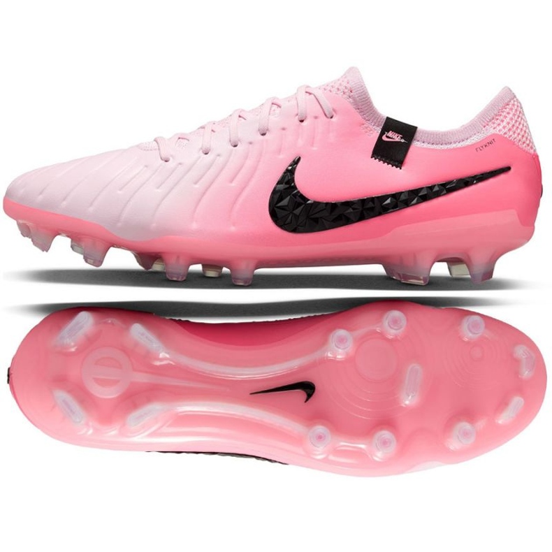 Nike tiempo legenda 10 elit fg dv4328-601 labdarúgó cipő rózsaszín