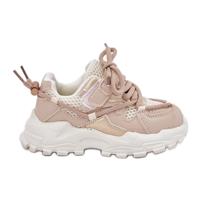 Bézs gyermekek cipők sportcipő