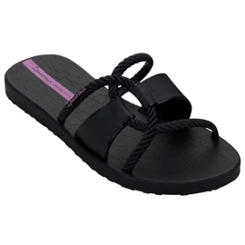 Női iPanema Diversa Slidel 27232 BG830 Black Flip -Flip -Flips fekete