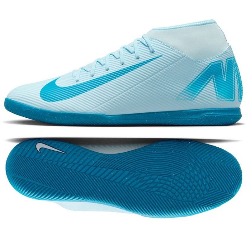 Nike Mercurial Superfly 10 Club IC FQ8315-400 labdarúgó cipő kék
