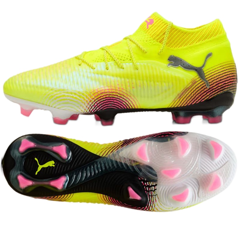 Puma Future 8 Ultimate FG 108138-03 labdarúgó cipő sárga