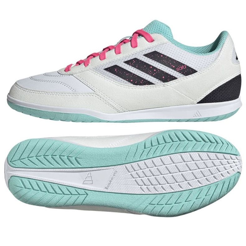 Adidas Top Sala verseny II JR5392 labdarúgó cipő fehér