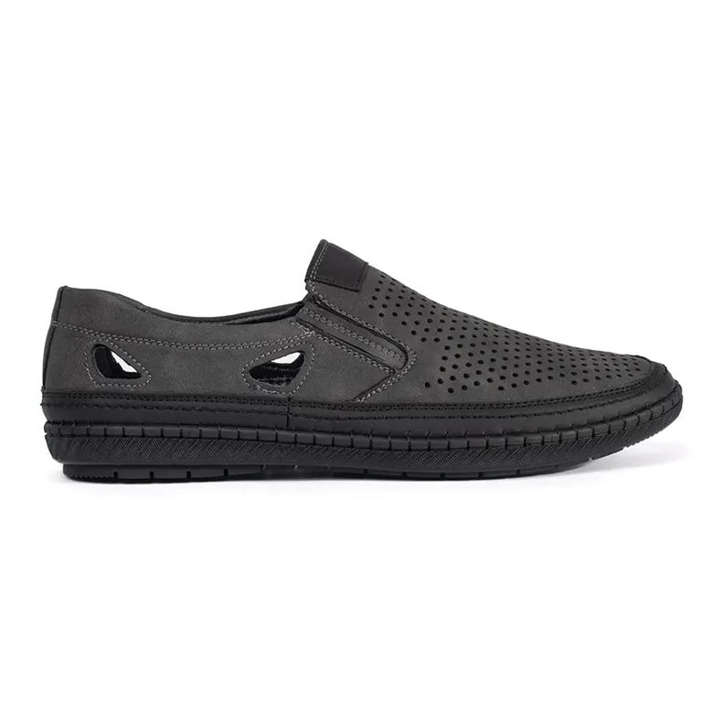 Férfi szürke nyitott cipő