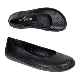 Olivier Mezítláb női szivattyúk 1771pol fekete perforáltak Olivier Mezítláb női szivattyúk 1771pol fekete perforáltak