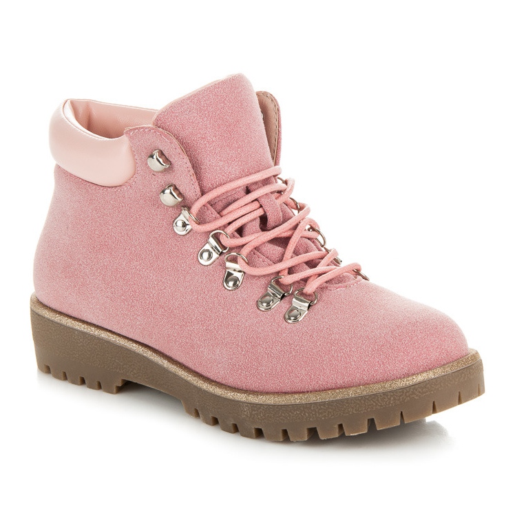 Vices New Collection Suede Trappers rózsaszín