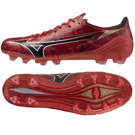 Mizuno Alfa II Elite FG P1GA256260 Labdarúgó cipő piros
