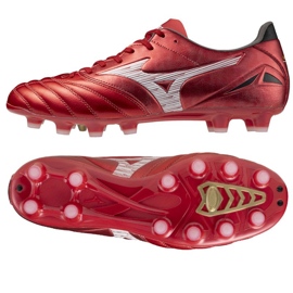 Mizuno Morelia Neo IV Pro FG P1GA253460 Football cipő piros