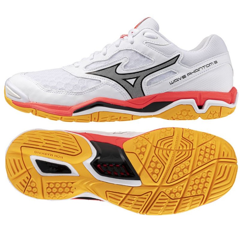 Mizuno Wave Phantom 3 X1GA226098 Kézilabda cipő fehér