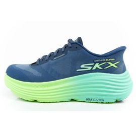 Futócipő SKECHERS MAX párnázási csúszás 129473/NVLM kék Futócipő SKECHERS MAX párnázási csúszás 129473/NVLM kék