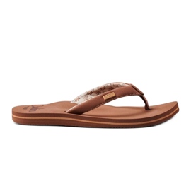 Reef Flip -flops zátony párna homok cj4318 barna