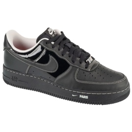 Nike Air Force 1 07 Low City Pack Paris Patent M HV6226-001 cipő fekete