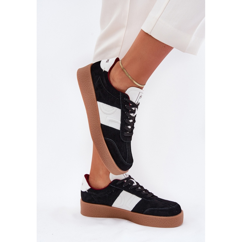 Női velúr cipők Big Star, Daniel Lopez SS2D4021 fekete