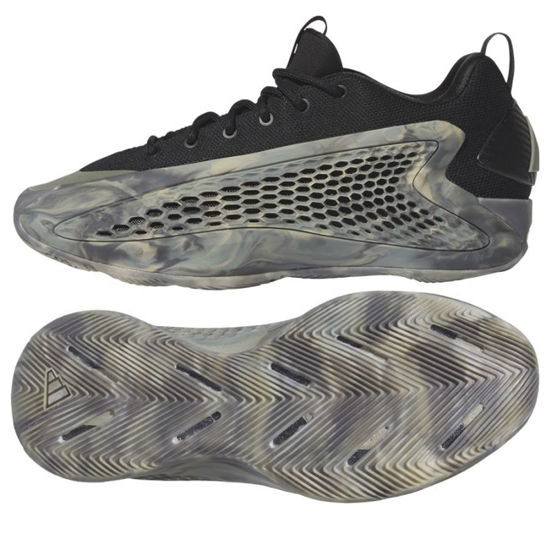 Adidas Anthony Edwards kosárlabda cipő 1 M JI4066 fekete