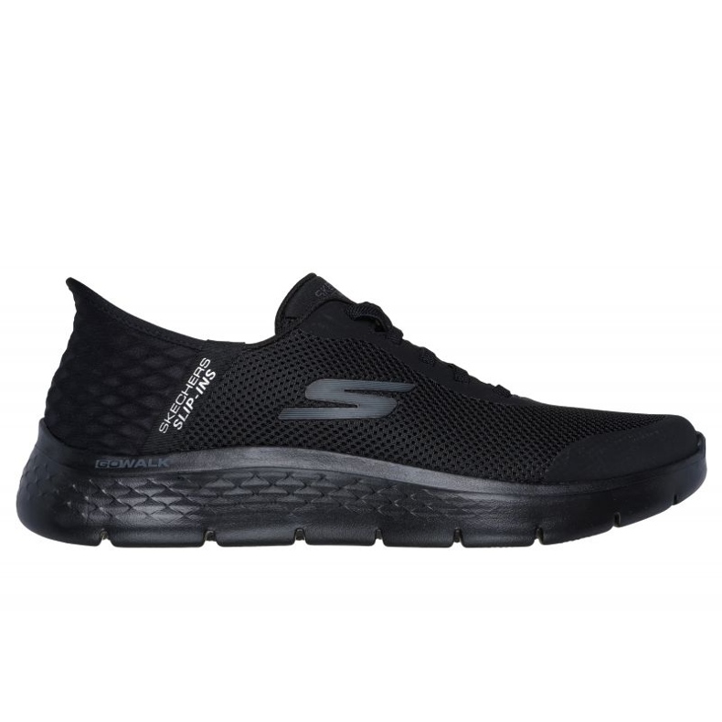 Cipő skechers go séta flex hands m 216324bbk fekete