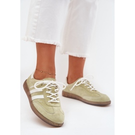 Boto Alacsony bőr cipők női mész Ismina zöld Boto Alacsony bőr cipők női mész Ismina zöld