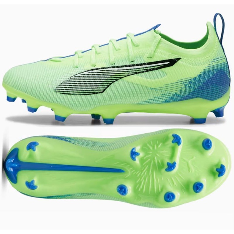 Puma Ultra 5 Pro FG/AG JR 107693-03 Football cipő zöld