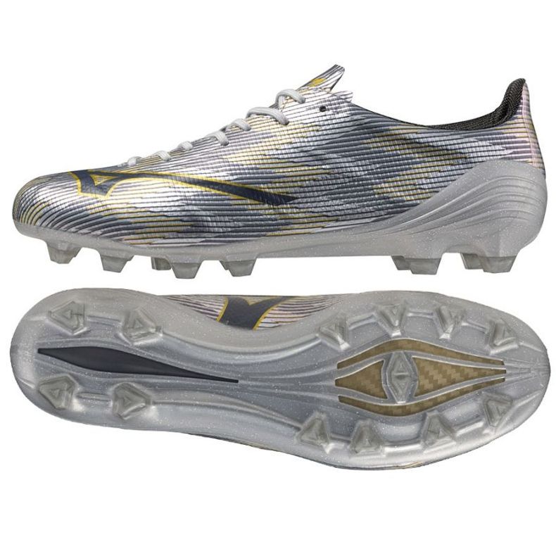 Mizuno Afla II Japán FG M P1GA256004 FOOTTOR LÁTÁS szürke