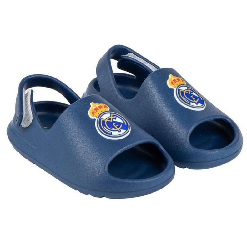Real Madryt Sandals Real Madrid Beach Medence Flip Flip Blue Eva Jr 2300006792N kék