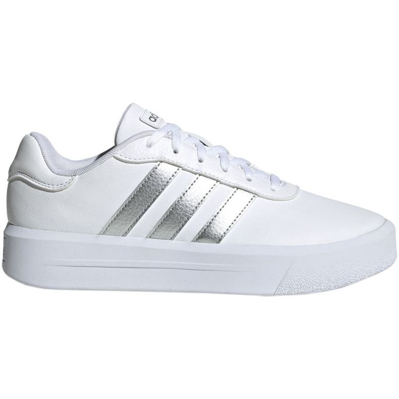 Az Adidas Court Platform cipője a GV8996 -ban fehér