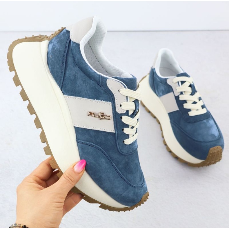 Filippo cipő vastag platformon DP6785 PAW637B