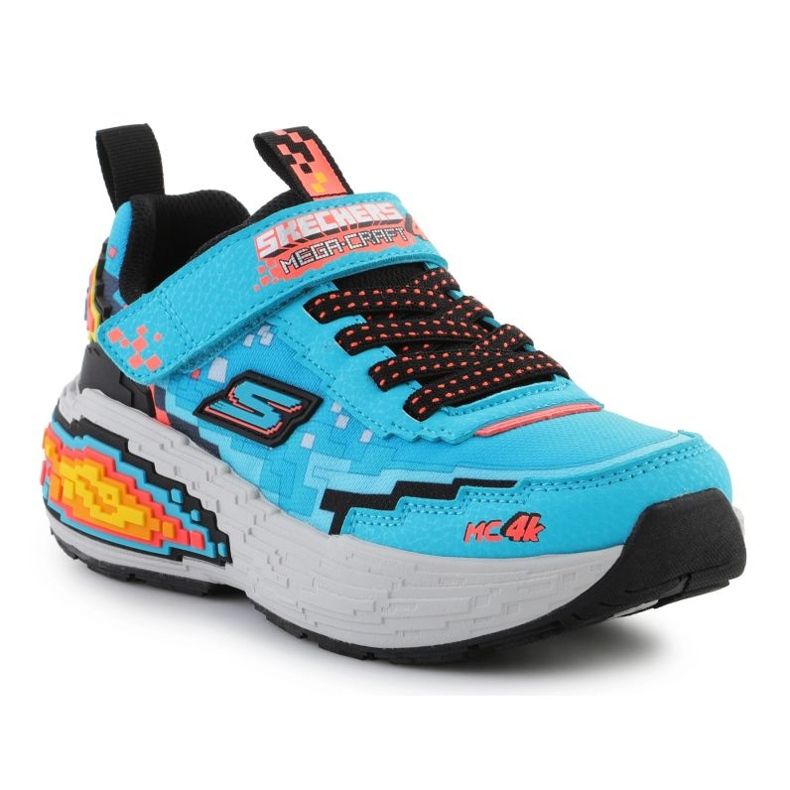 SKECHERS MEGA-Craft 4K JR 402160L-TQBK cipő sokszínű