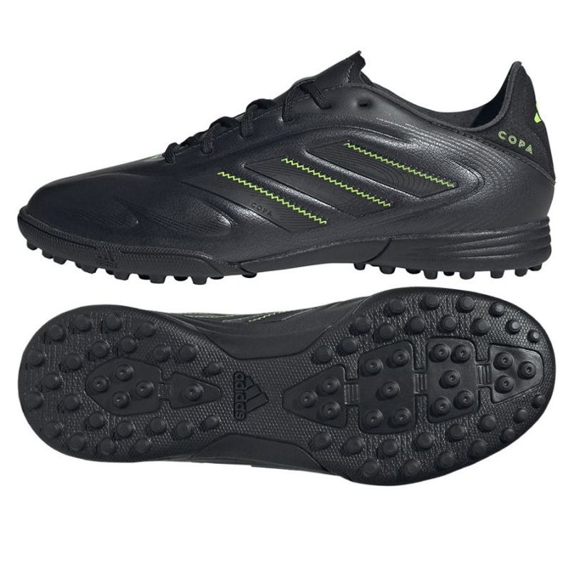 Adidas Copa Pure III bajnokság TF JR JR2882 cipő fekete Adidas Copa Pure III bajnokság TF JR JR2882 cipő fekete