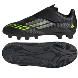 Adidas F50 Club Vel FG/Mg JR JI0037 cipő fekete